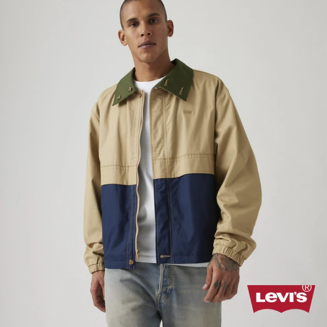 LEVIS 男款 舒適版拼色夾克 人氣新品 001HW-0000