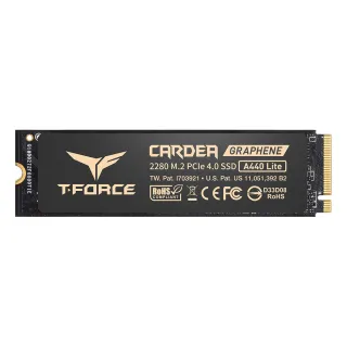 【Team 十銓】T-FORCE A440 Lite 1TB Gen4 TLC M.2 PCIe ssd固態硬碟 含散熱片 5年保(最高7400MB/s)