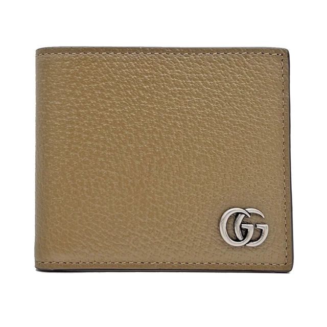 GUCCI 古馳 Marmont Bi-Fold 雙G LOGO八卡短夾皮夾