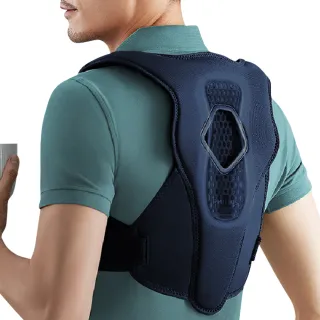 【Philips 飛利浦】3D智能按摩熱敷防駝提醒背帶/背部按摩器(PPM4561DB 1212 雙12 聖誕禮物 交換禮物)