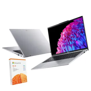 【Acer 宏碁】微軟M365組★14吋Ultra9觸控AI筆電(Swift Go/EVO/SFG14-73T-96UZ/Ultra 9-185H/32G/1T/W11)