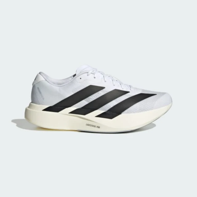 adidas 愛迪達 慢跑鞋 男鞋 運動鞋 緩震 adizero Evo SL M 白黑 JH6206