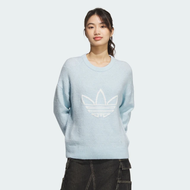 adidas 愛迪達 長袖上衣 女 大學T 亞規 RS W SWEATER 藍 JN0715