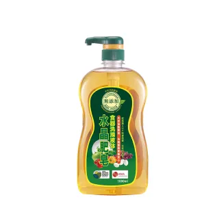 【南僑水晶】水晶肥皂蔬果食器洗洗碗精1000ml/瓶(天然無添加/環境友善/綠活)
