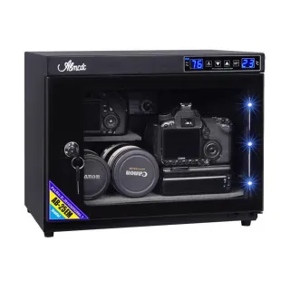 【凱勒】數控款25L電子防潮箱 全自動單眼相機除濕箱 茶葉乾燥箱 恆濕儲存櫃 防潮櫃(恆溫控制 帶LED燈)