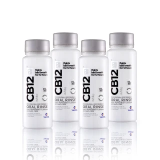 【CB12】官方直營 White淨味美白漱口水 250ml-超值組*4(全新包裝)