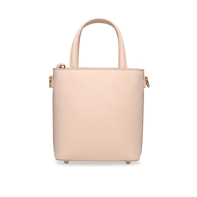 【steve madden】BRIGGY 素面手提斜背水桶包(粉色)