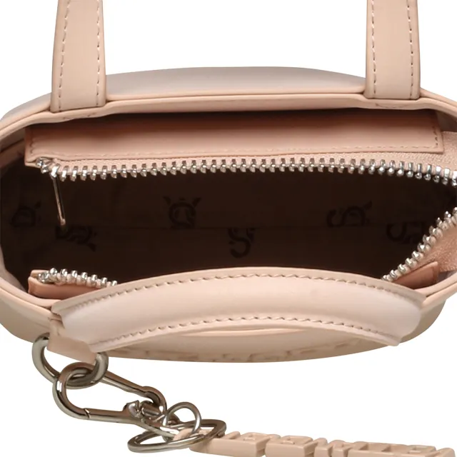 【steve madden】BRIGGY 素面手提斜背水桶包(粉色)