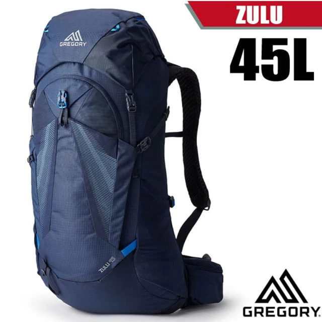 Gregory Zulu 45 專業健行登山背包.45L_FreeFloat背負系統(145292-0527R 榮光藍)