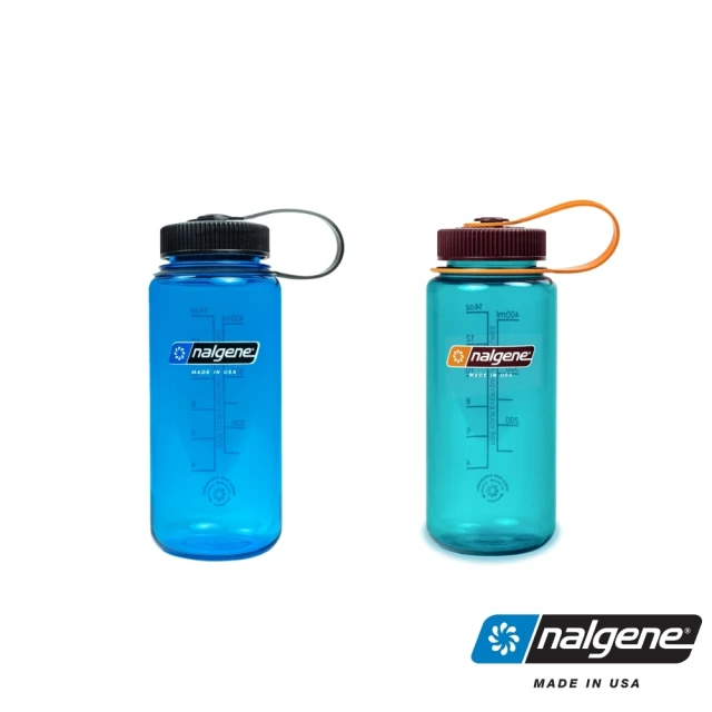 NALGENE Nalgene Sustain 寬嘴水壼 500cc 青綠 /灰藍(馬布谷戶外)