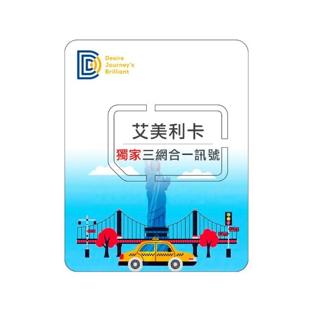 【DJB SIM】美國網卡 20天吃到飽不降速(Verizon/ AT&T信號)