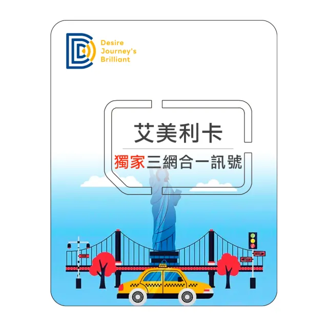 【DJB SIM】美國網卡 20天吃到飽不降速(Verizon/ AT&T信號)