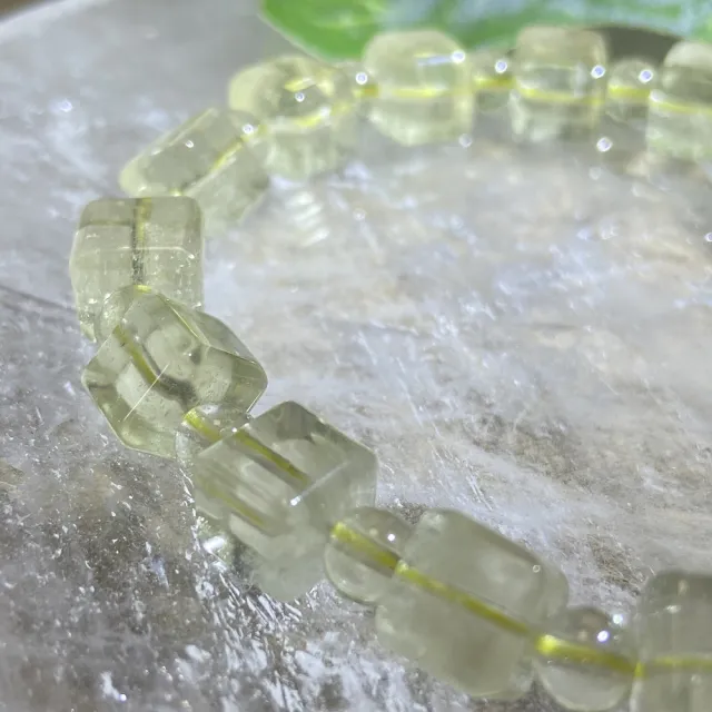 【Cozy 世界水晶原礦與茶】黃金利比亞隕石方糖7+ 07-4(對應全身七個脈輪 有平衡 協調 圓滿之效)