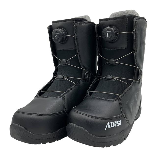 【ADISI】SNOWBOARD雪鞋-黑色-AS24139(滑雪 護具 防護 防摔 軟墊 舒適 透氣)