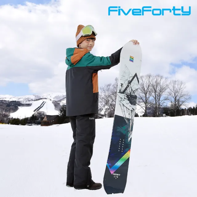 【FiveForty】SNOWBOARD滑雪板-Hybrid Rocker版型(滑雪 單板 舒適)