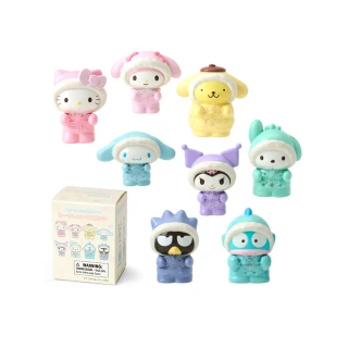 【SANRIO 三麗鷗】冬季羽絨系列 盲盒造型擺飾 三麗鷗家族(款式隨機出貨)