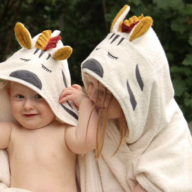 kikadu 斗篷有機棉浴巾(有機棉浴巾)好評推薦