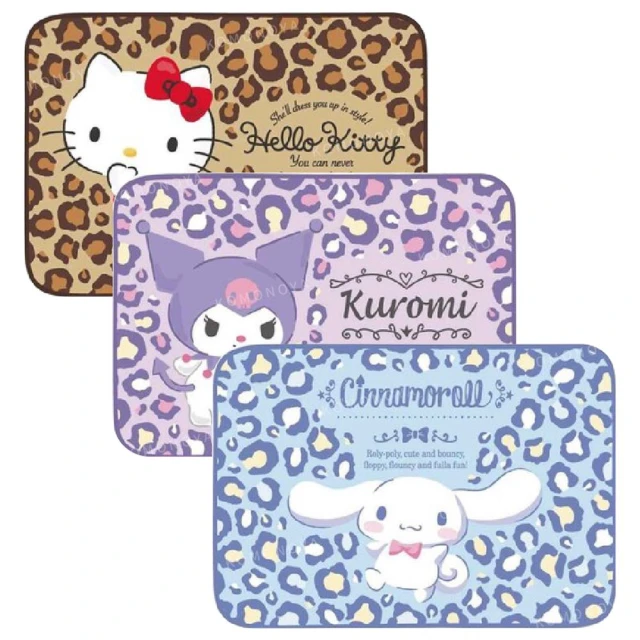 小禮堂 Sanrio 三麗鷗 披肩毛毯 100x70cm -