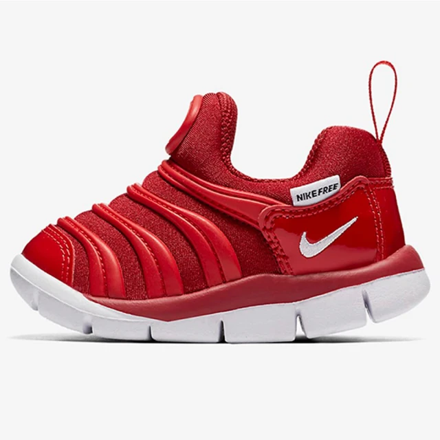 NIKE 耐吉 運動鞋 童鞋 小童 兒童 毛毛蟲 套腳式 D NIKE 耐吉 運動鞋 童鞋 小童 兒童 毛毛蟲 套腳式 DYNAMO FREE TD 紅 343938-621