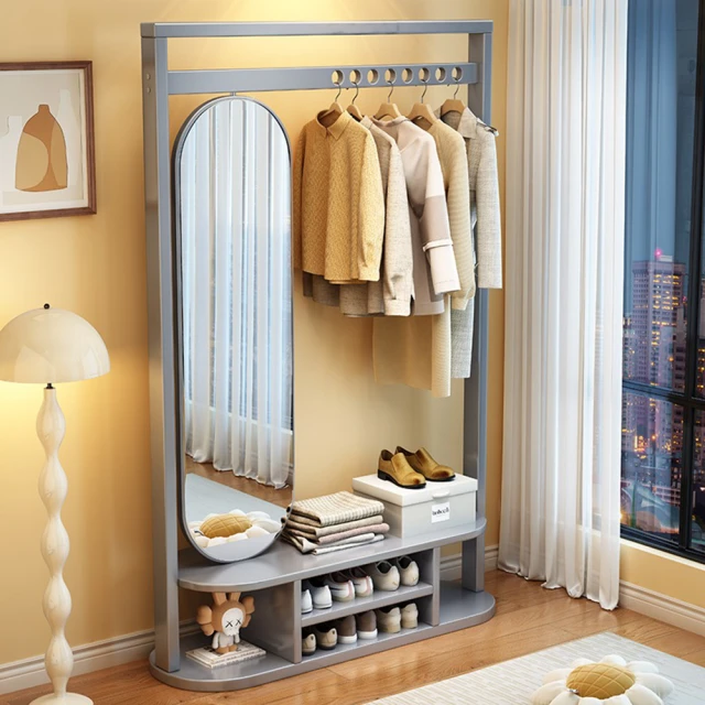 YouPin 臥室輕奢樹杈掛衣架落地立式置物衣帽架 現貨(掛