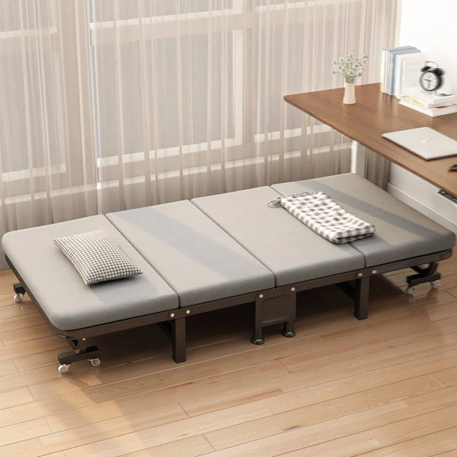 飾珂絡旗艦店 靠背可調 80寬加固加厚(折疊床 單人床 午休
