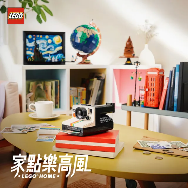 【LEGO 樂高】Ideas 21347 倫敦紅色電話亭(英國特色模型 居家擺設 禮物 DIY積木)