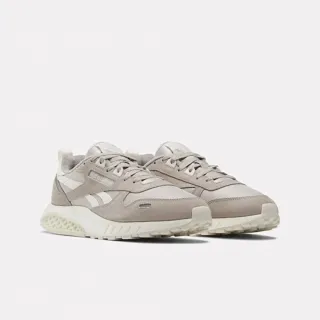 【REEBOK】慢跑鞋 男鞋 女鞋 運動鞋 緩震 Classic Leather Hexalite 奶茶 100074409