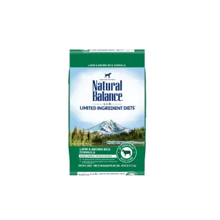 【Natural Balance】低敏羊肉糙米成犬配方（原顆粒）10.9kg/24lbs(狗糧、狗飼料)