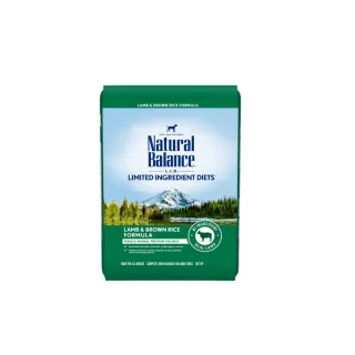 【Natural Balance】低敏羊肉糙米成犬配方（原顆粒）4.5lbs/2.04kg(狗糧、狗飼料)