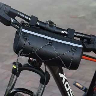 【Starshop】戶外大容量自行車包 運動挎包 公路車頭包 腳踏車馬鞍包 上管包 收納包 坐墊包