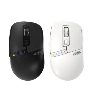 【INTOPIC】MSW-D170滑行者無線雙模充電滑鼠(藍芽與2.4G雙模式、充電式)