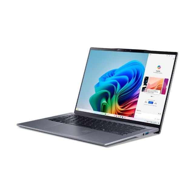 【Acer 宏碁】特仕版 14.5吋 AI輕薄筆電(Swift Go/SFG14-01-X2EE/Snapdragon X Plus 42100/16GB/2TB/W11)