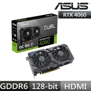 【ASUS 華碩】DUAL-RTX4060-O8G-EVO 顯示卡