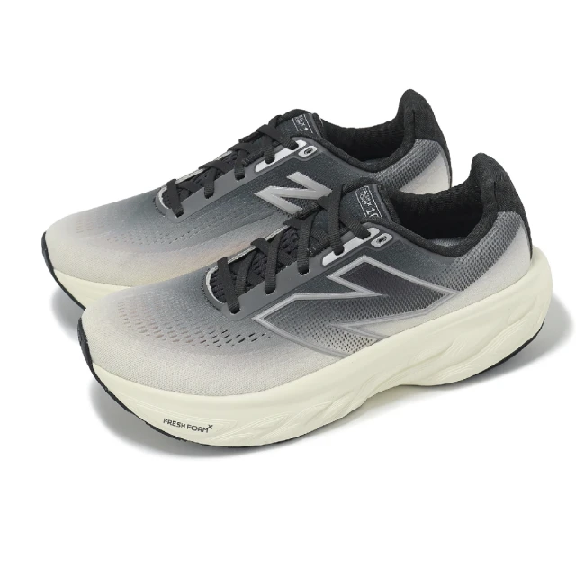 NEW BALANCE 慢跑鞋 Fresh Foam X 1080 V14 D 女鞋 寬楦 黑 米白 運動鞋 NB(W1080H14-D)