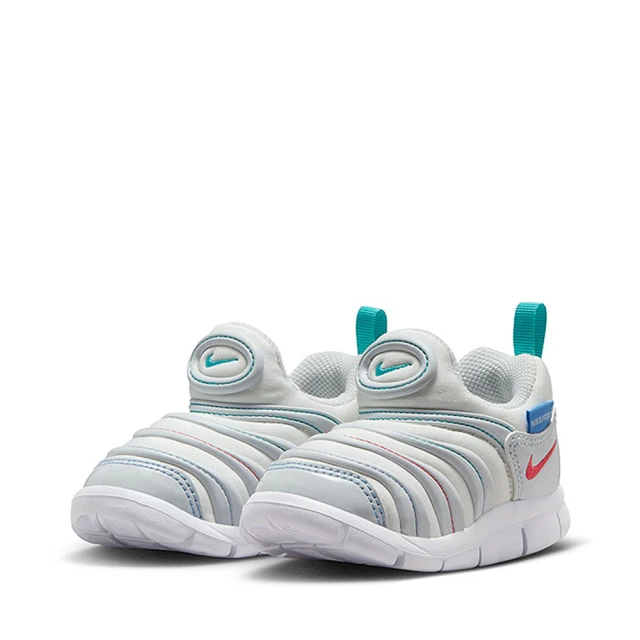 NIKE 耐吉NIKE 耐吉 運動鞋 童鞋 小童 兒童 毛毛蟲鞋 套腳 DYNAMO FREE TD 白藍 343938-105