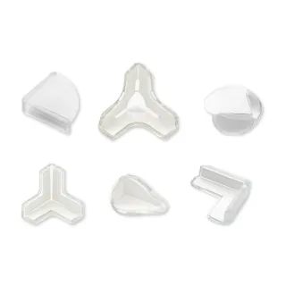 【OhBabyLightly】桌角防撞角4-16入(居家安全/安全防護/桌腳防撞/防撞角/透明矽膠軟墊)