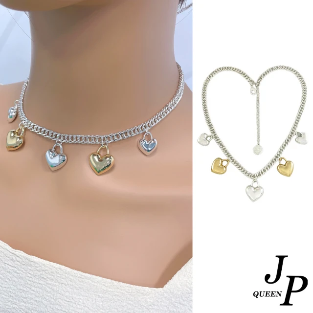 Jpqueen 睡夢天使花漾文藝中古宮廷耳環項鍊(耳環項鍊可