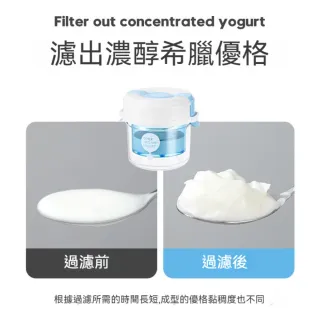 【茉家】優格美食家壓濾式希臘優格製作器(1入)