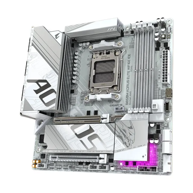 【GIGABYTE 技嘉】B850M A ELT WF6E ICE AMD主機板