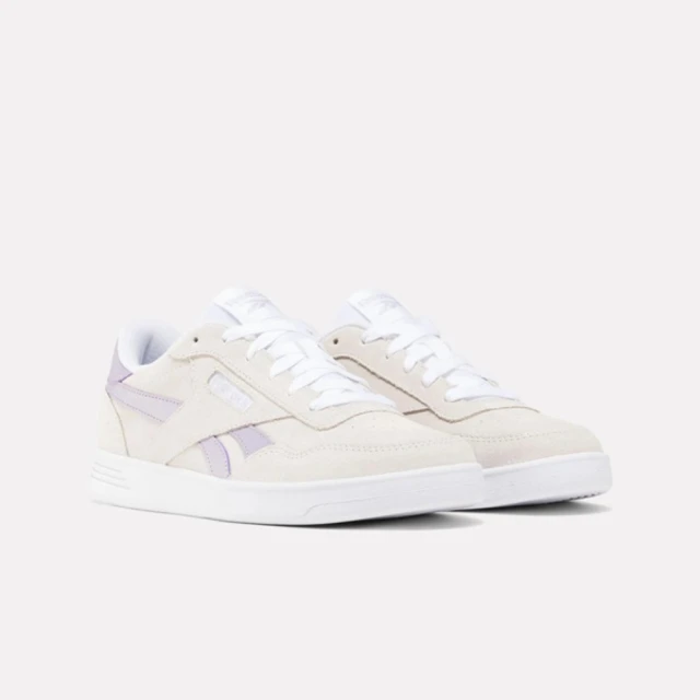 REEBOK 網球鞋 女鞋 運動鞋 Court Advance 米白紫 100202585