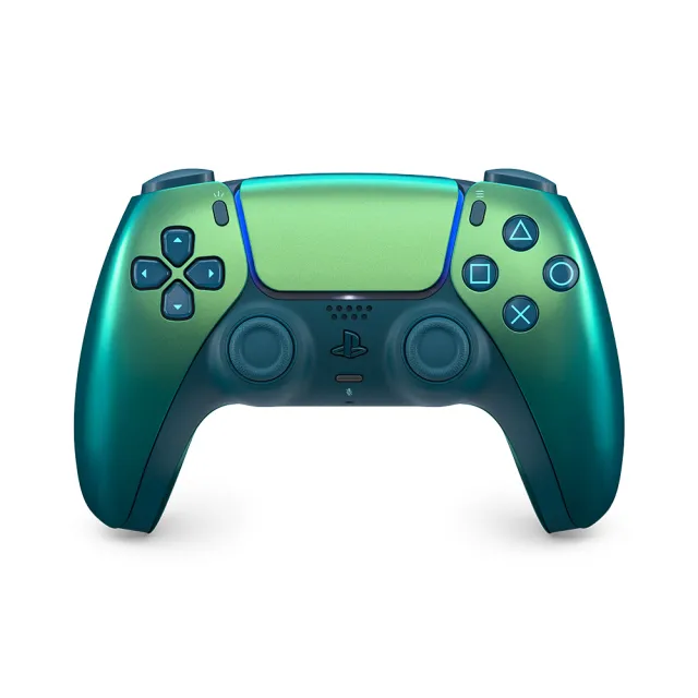 【SONY 索尼】PS5 DualSense 原廠無線控制器(閃耀青)