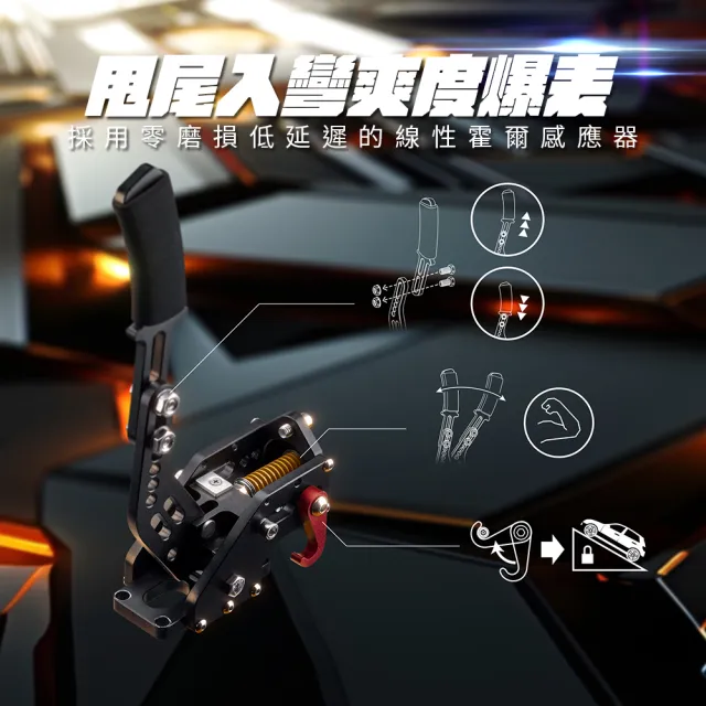 【FlashFire】HandBrake PC賽車模擬手煞車桿