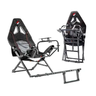 【FlashFire】FlashSeat Lite 輕量型電競賽車椅(適用市面上99%方向盤)