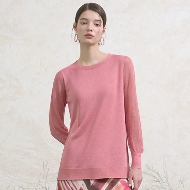 AILENE熠熠植蠶細織上衣4件(U)