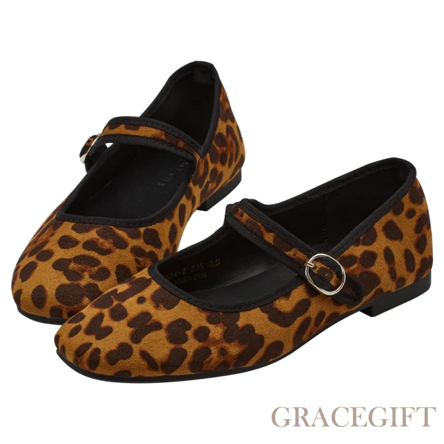 Grace Gift 優雅簡約蝴蝶結絨面芭蕾舞平底娃娃鞋(黑