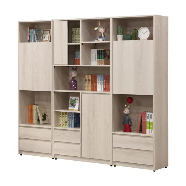 唯熙傢俱 雷莎原木雙色2.7尺餐櫃(餐廳 餐櫃 多用途餐櫃 