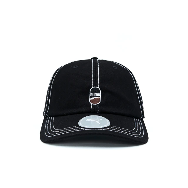 PUMA Downtown Baseball Cap 黑白色 可調帽圍 復古 老帽 帽子棒球帽 02550401