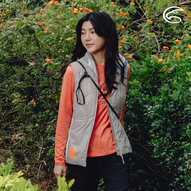 ADISI 女圓領圖騰雲彩紗透氣快乾保暖上衣-熊 AL242