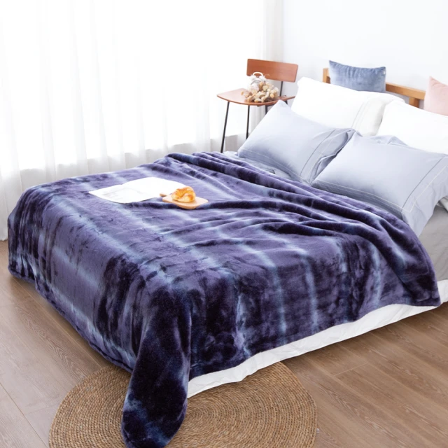 BOMAN 升級版 韓系立體編織美膚絨毛保暖被毯(150x2