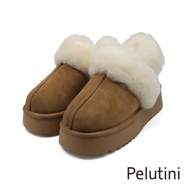 FUFA Shoes 富發牌 慵懶真皮懶人穆勒鞋-棕 1DR